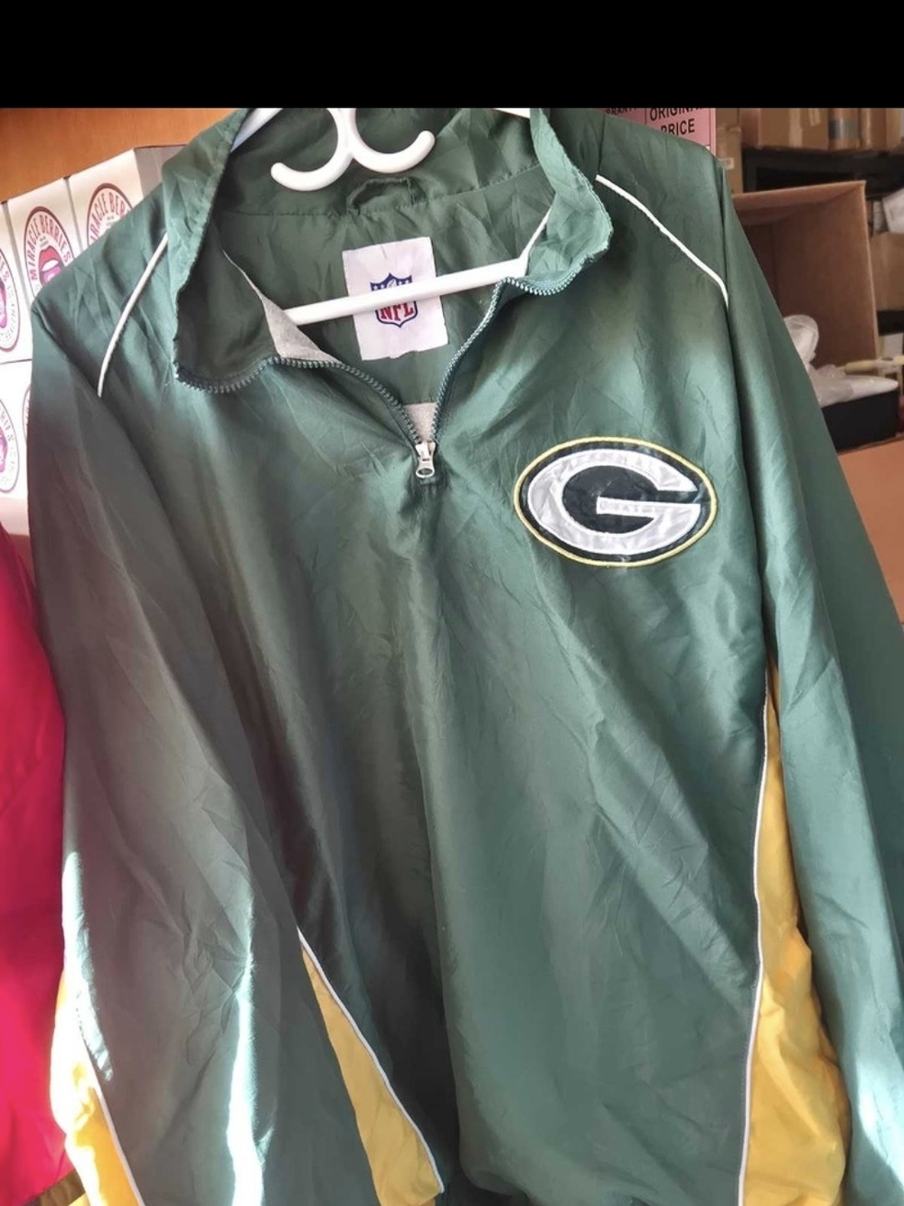 Green Bay Packers Windbreaker Jacket